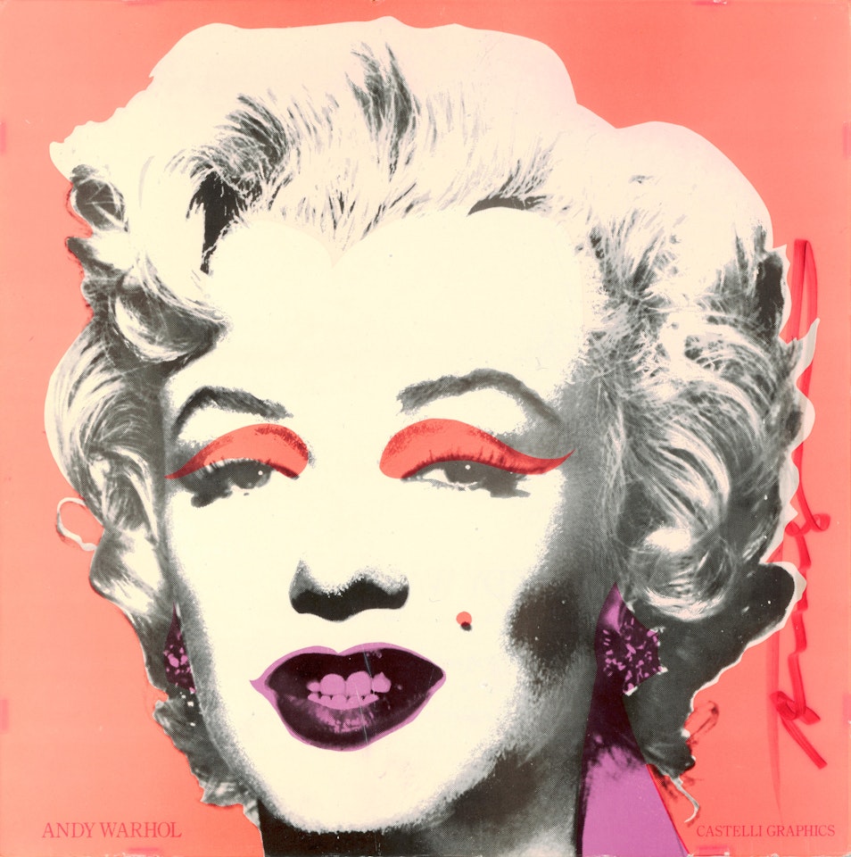 Marilyn Invitation (Castelli Graphics) (not in Feldman and Schellmann) by Andy Warhol