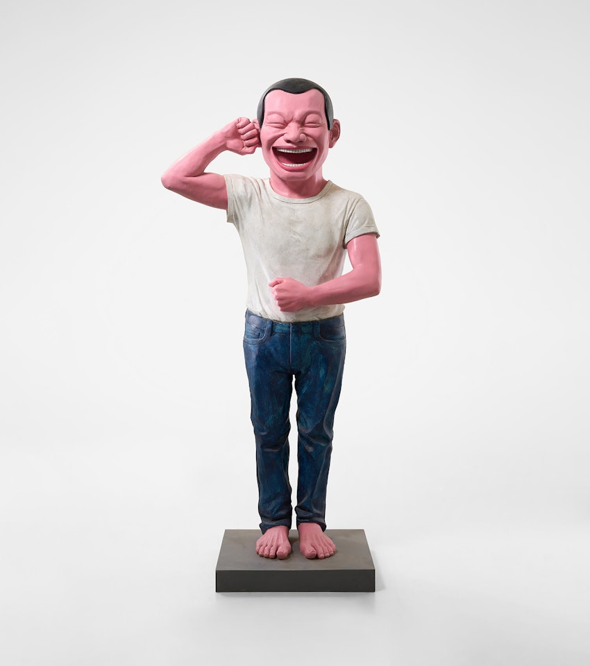 Contemporary Terracotta Warrior No. 8 by Yue Minjun