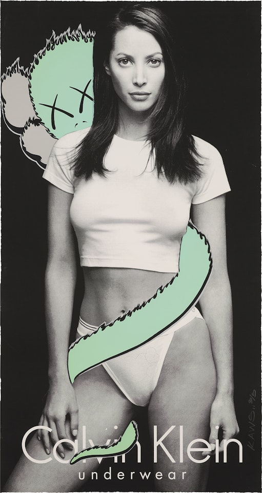 UNTITLED (CALVIN KLEIN) by Kaws