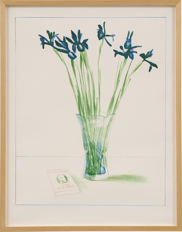 Still Life with Book (S.A.C. 144; M.C.A.T. 135) by David Hockney
