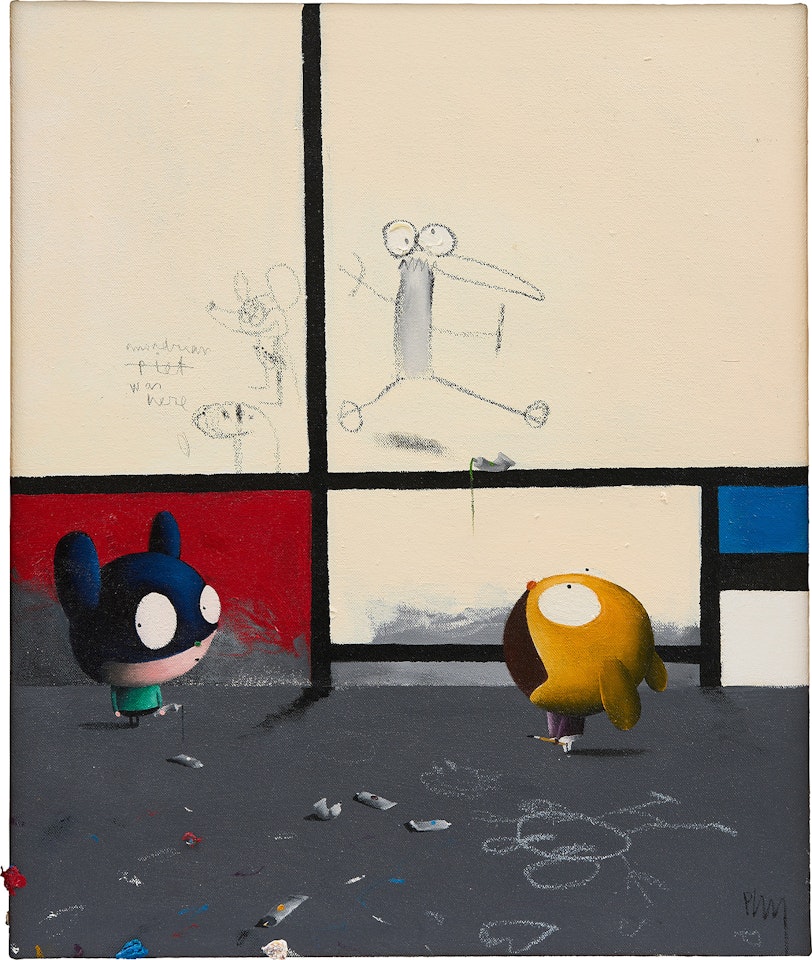 Piet and Mondrian III by Edgar Plans