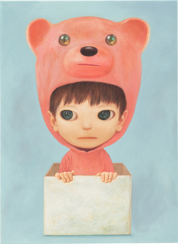 Little Red Bear in Box by Mayuka Yamamoto