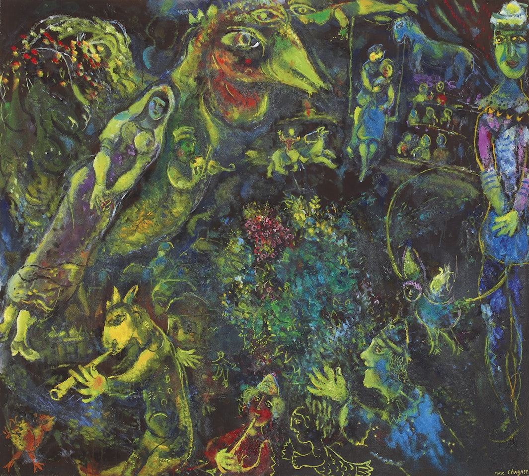 Bestiaire et musique by Marc Chagall