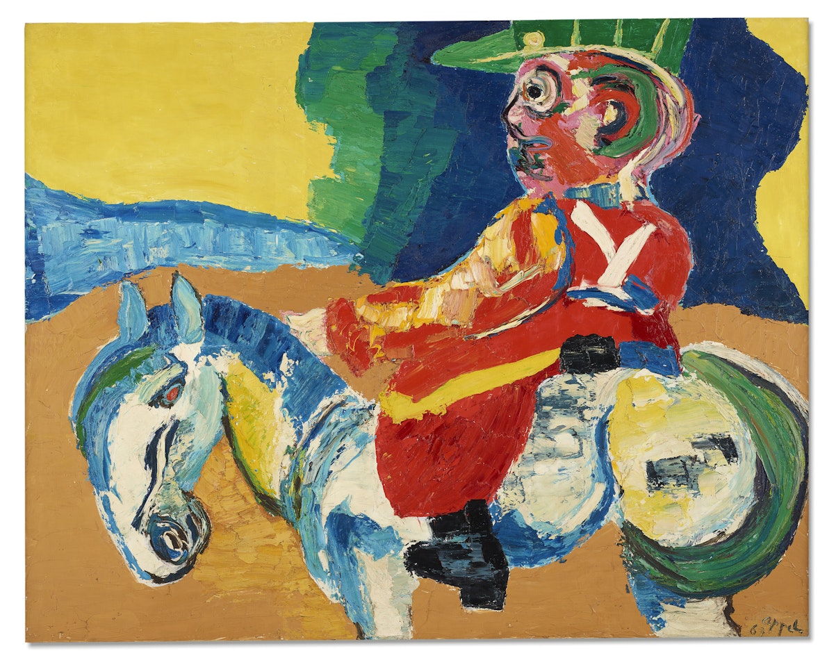 Le Général au Cheval by Karel Appel