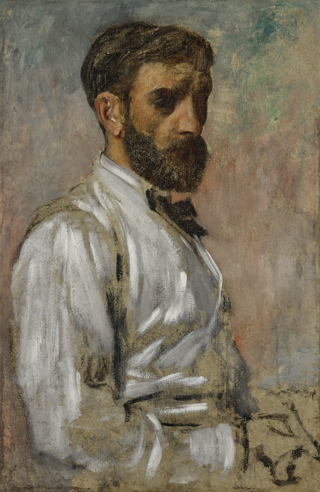 Portrait d'artiste (Léon Bonnat) by Edgar Degas