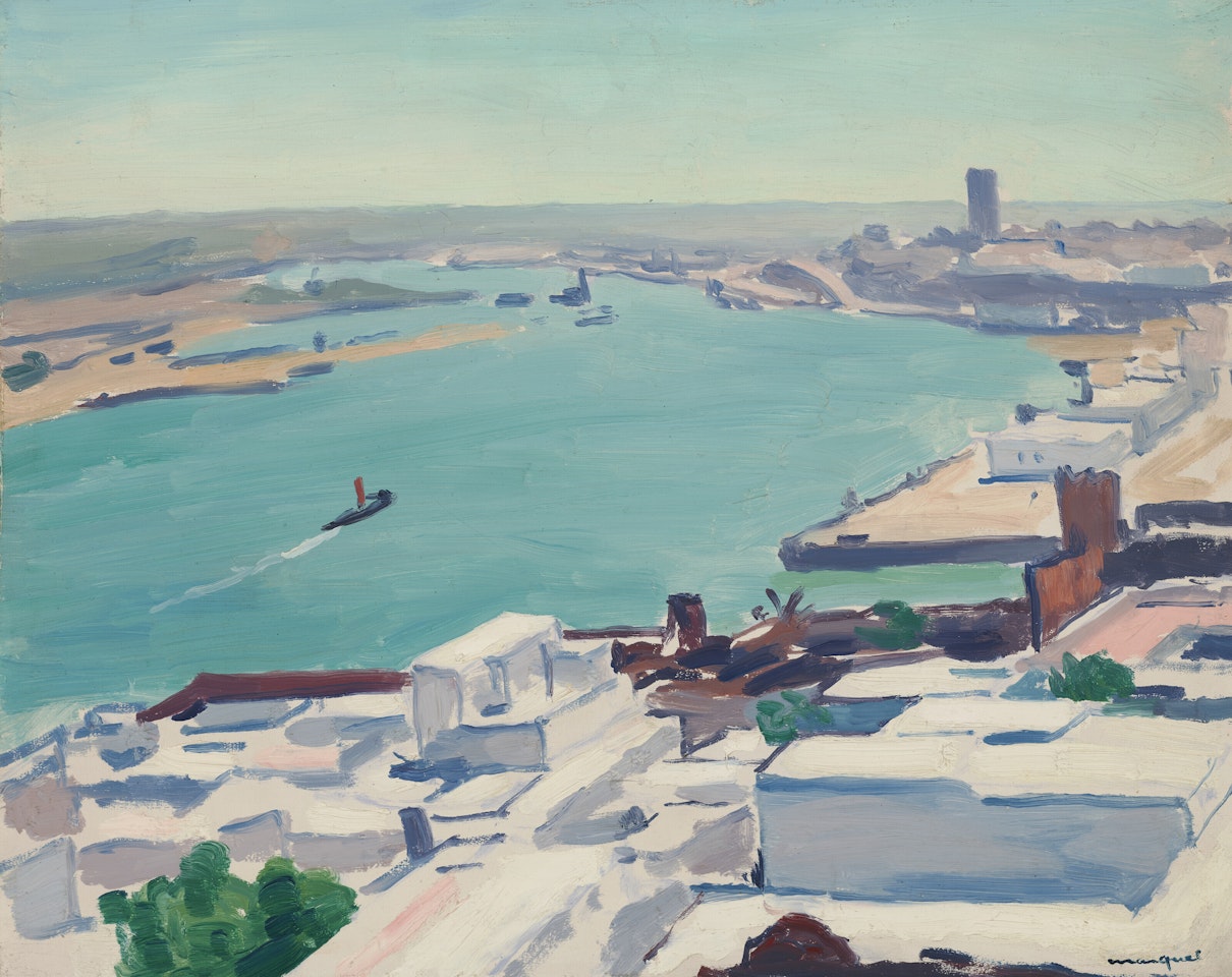 Le Bou-Regreg, Vu de la Casbah by Albert Marquet