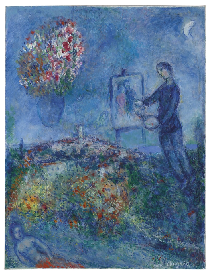 Le Peintre by Marc Chagall