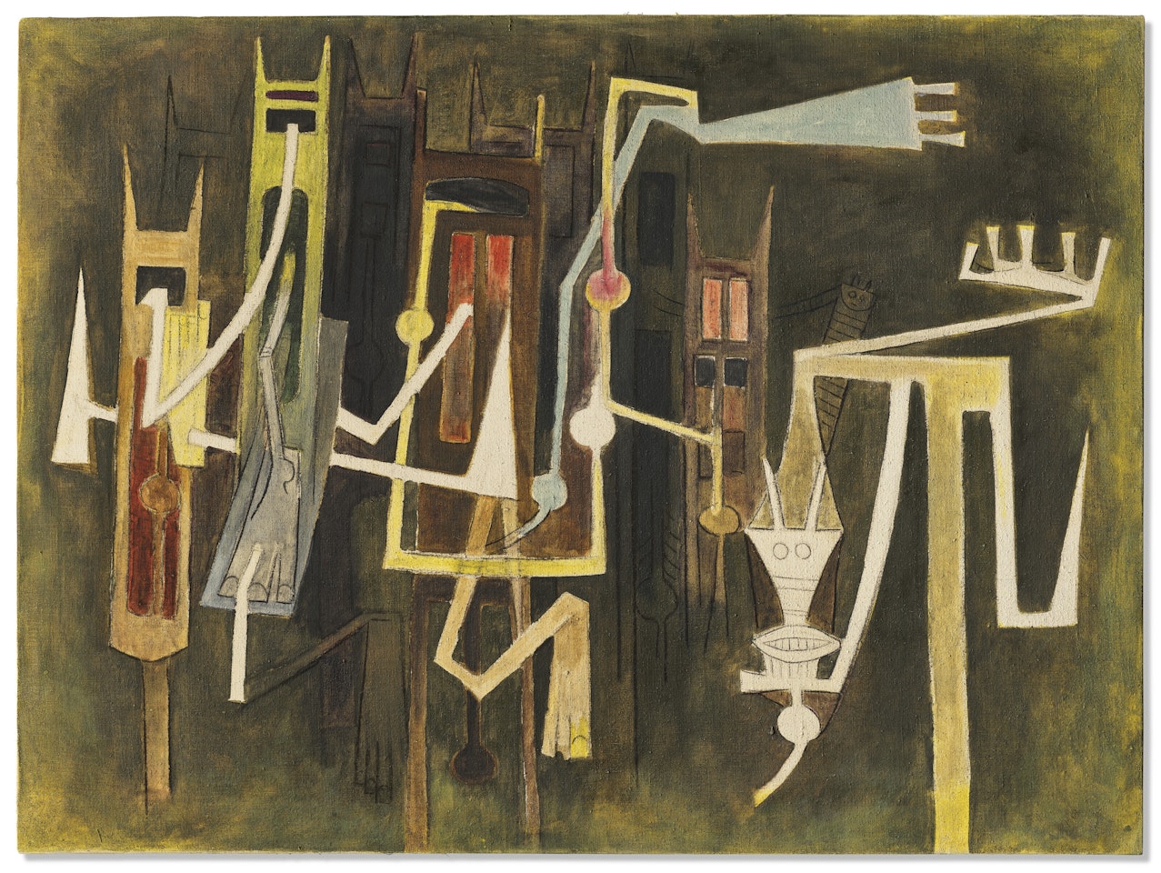 Horizons chauds by Wifredo Lam