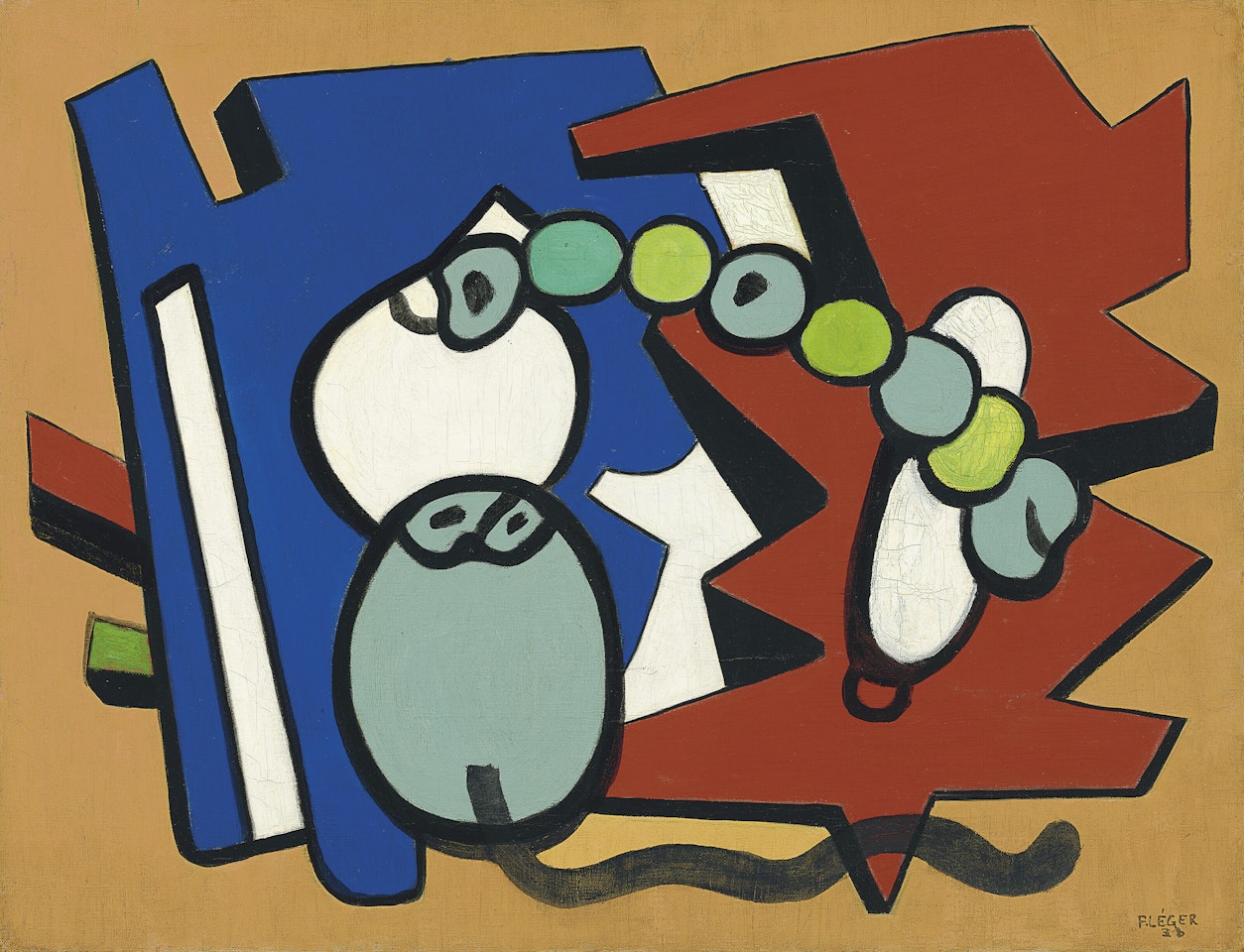 Nature morte tricolore by Fernand Leger