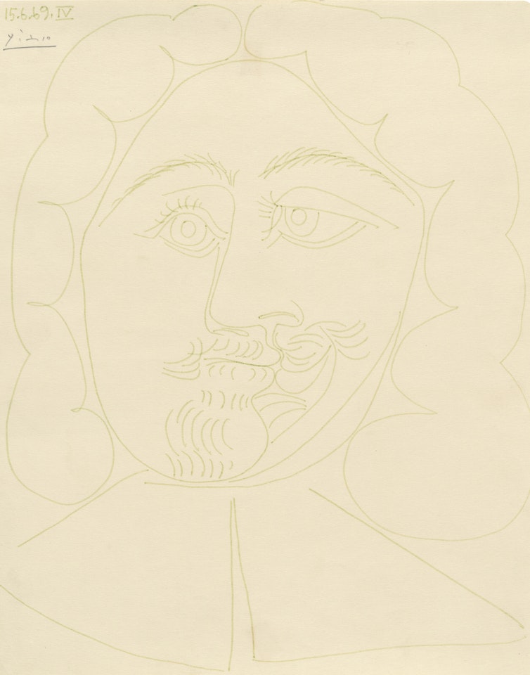 Tête d'homme by Pablo Picasso