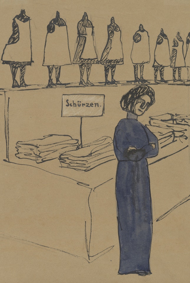 Schürzen by Gabriele Münter