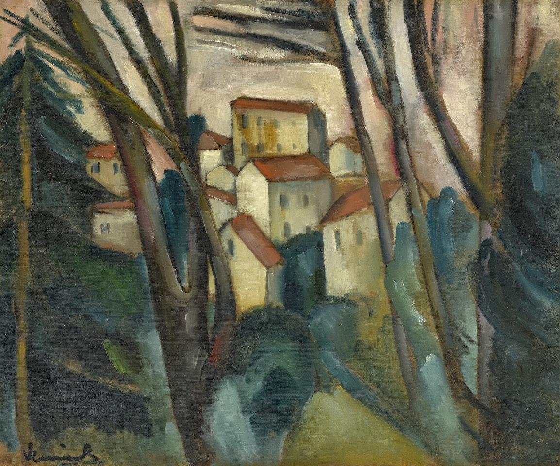 Paysage, Bougival by Maurice de Vlaminck