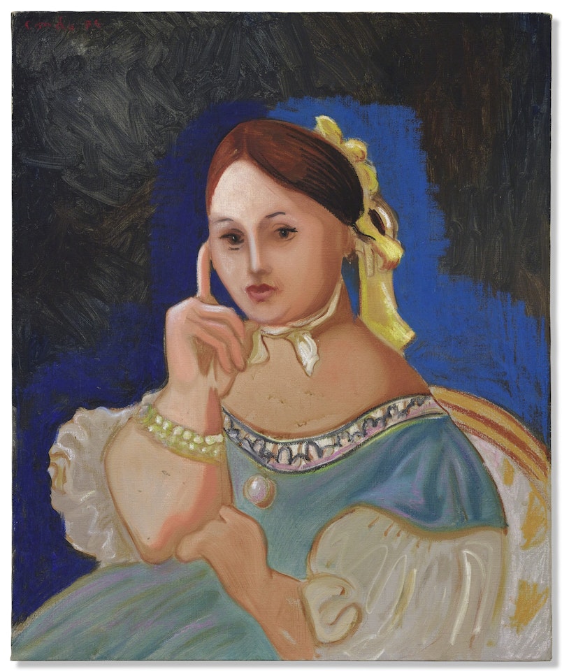 Variation on Ingres by George Condo
