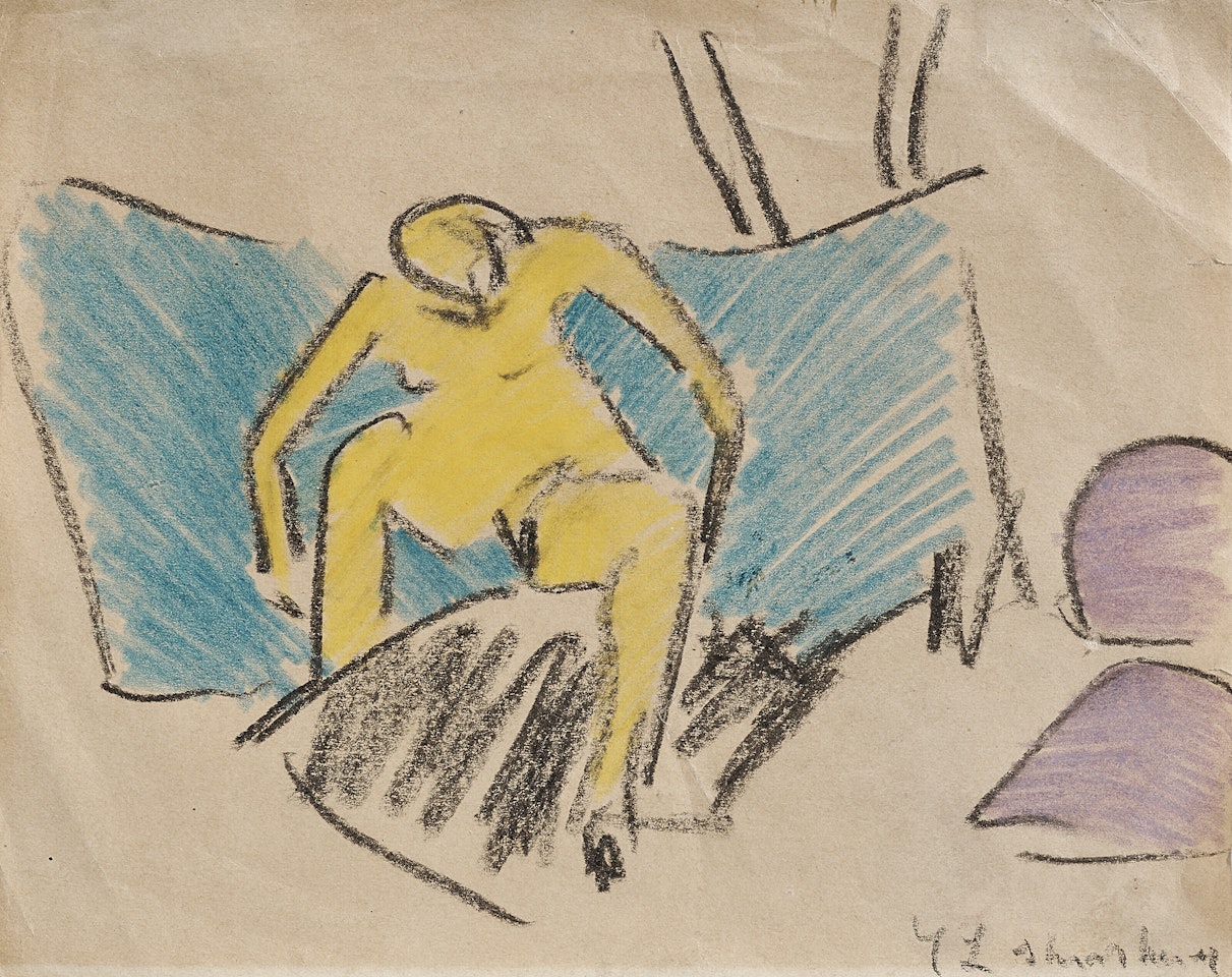 Badende by Ernst Ludwig Kirchner