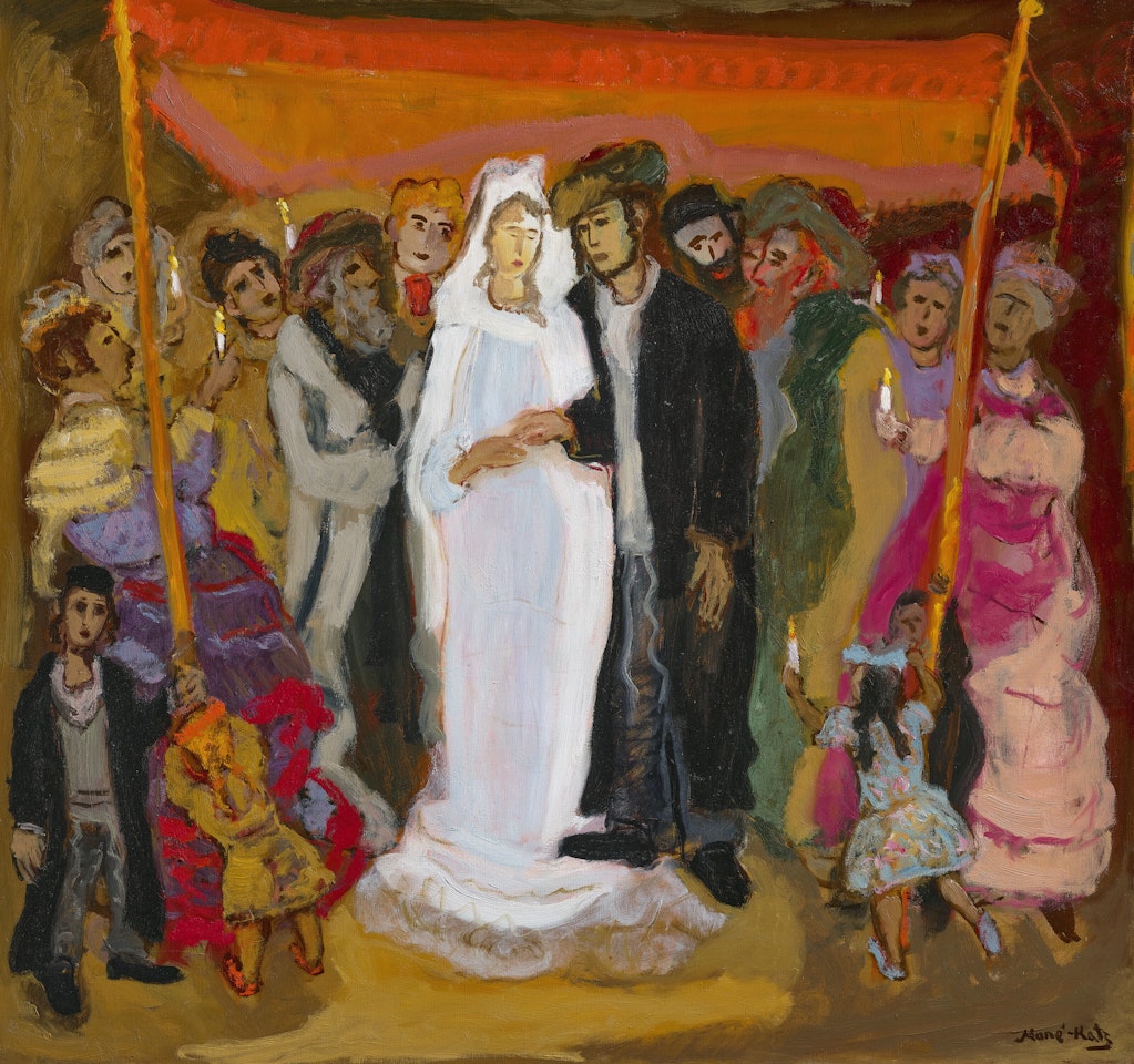 Mariage by Emmanuel Mané-Katz