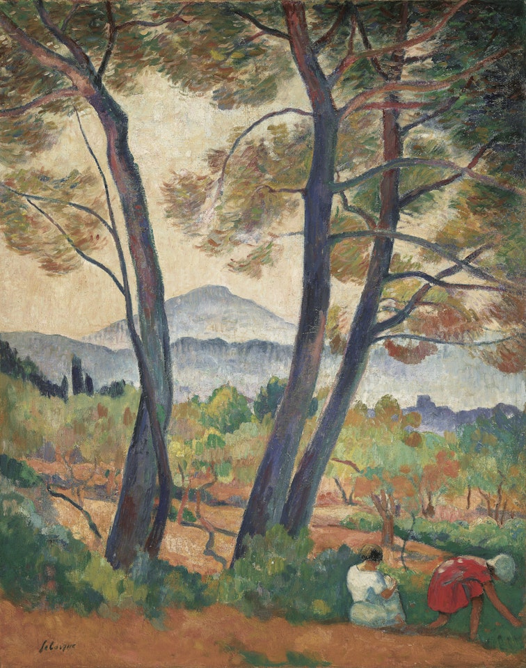 Sanary, vue sur le Cap Sicié by Henri Lebasque
