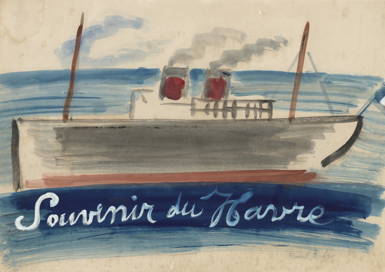Souvenir du Havre by Raoul Dufy