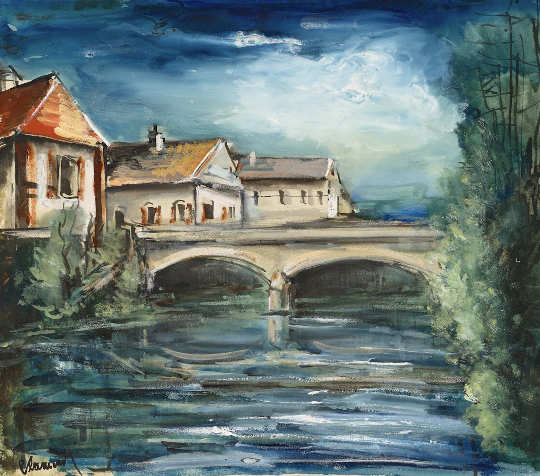 Scène de rivière by Maurice de Vlaminck