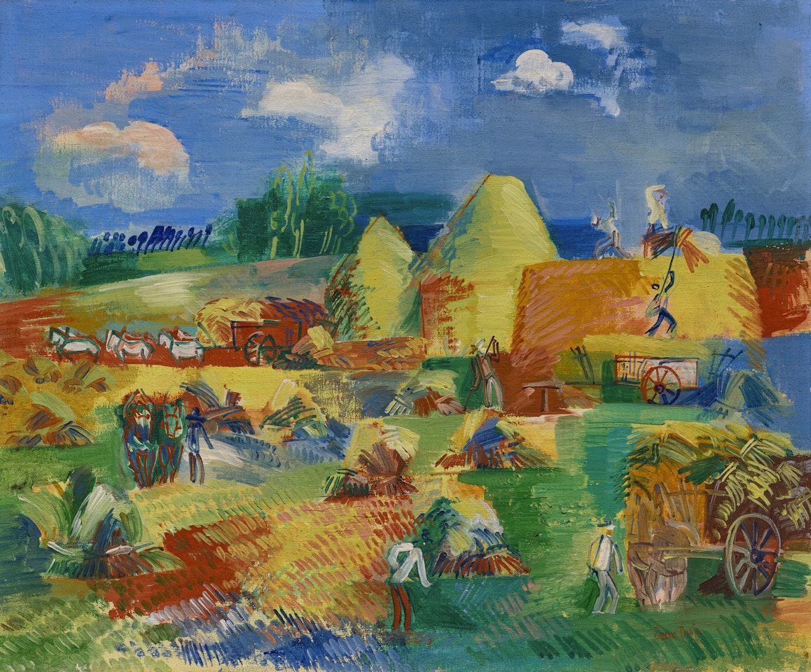 La moisson by Jean Dufy