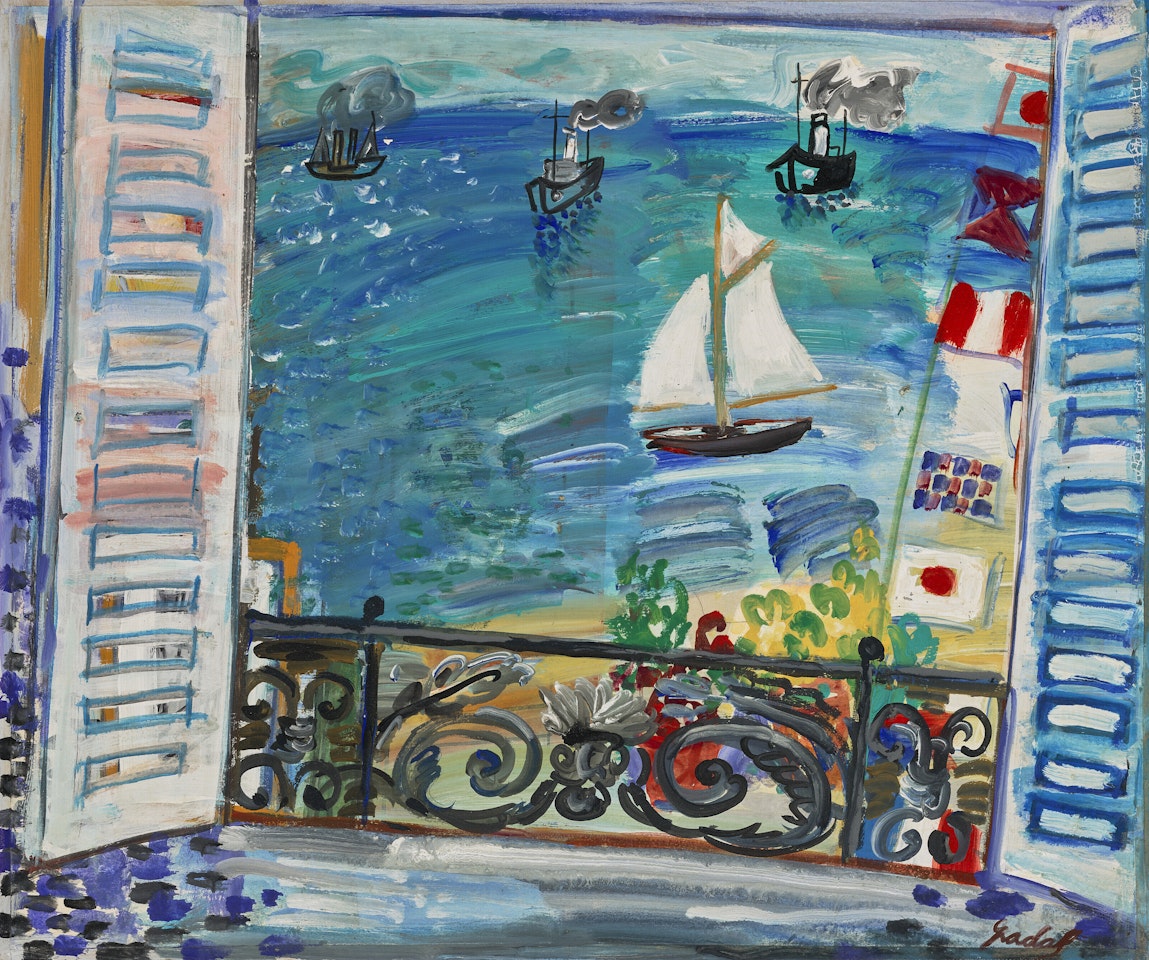 Fenêtre ouverte à Saint-Tropez by Carlos Nadal