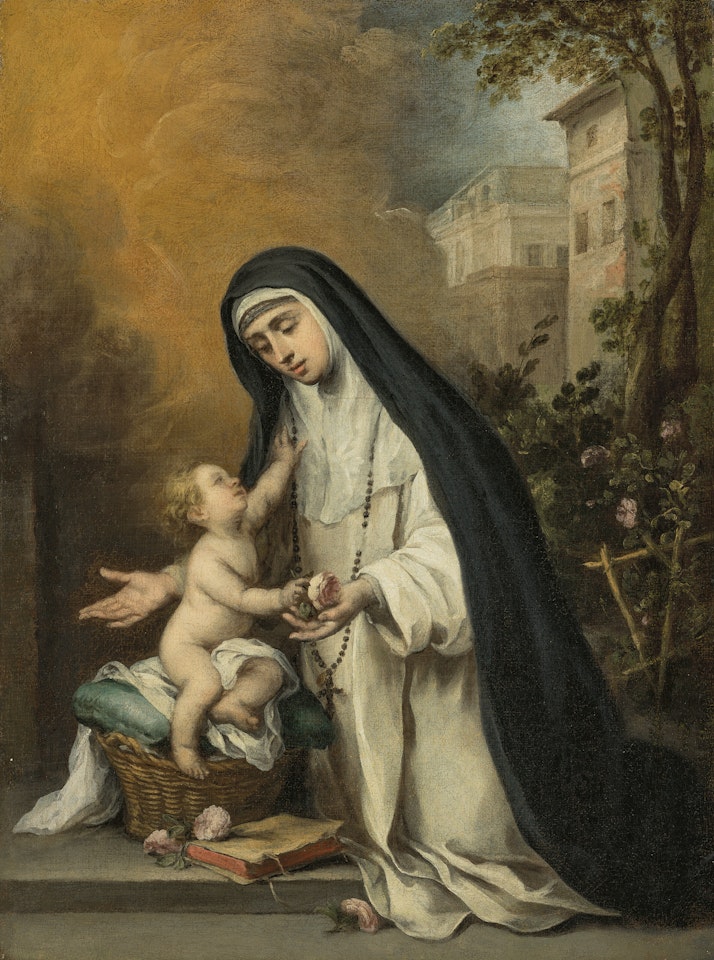 Santa Rosa of Lima by Bartolomé Esteban Murillo