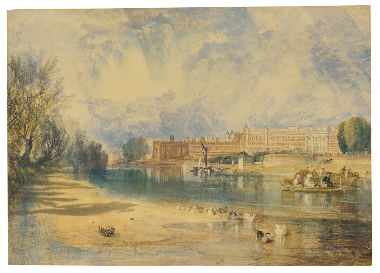 Hampton Court Palace by Joseph Mallord William Turner