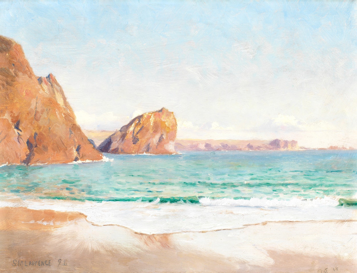 Kynance Cove, Cornwall by Sydney Mortimer Laurence