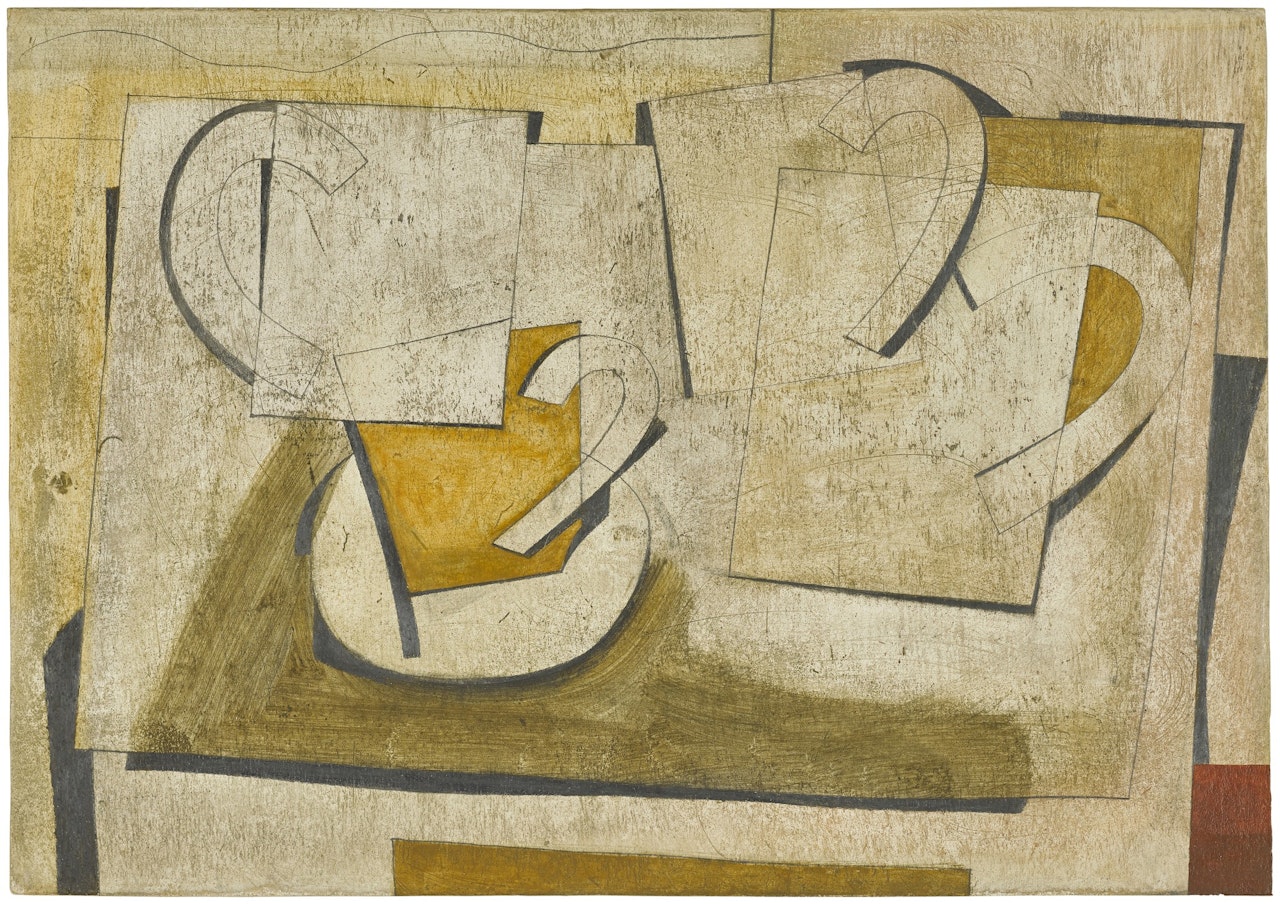 (still life) by Ben Nicholson, O.M.