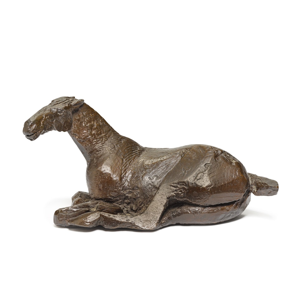 Horse in the Rain by Elisabeth Frink