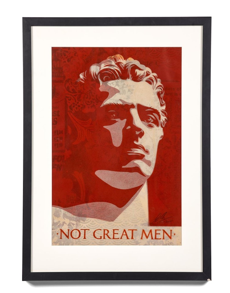 Not a great men by Shepard Fairey