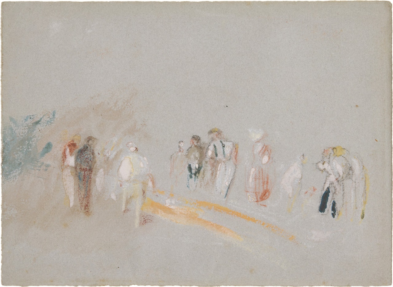 Figures on the Beach at Margate, Kent by Joseph Mallord William Turner