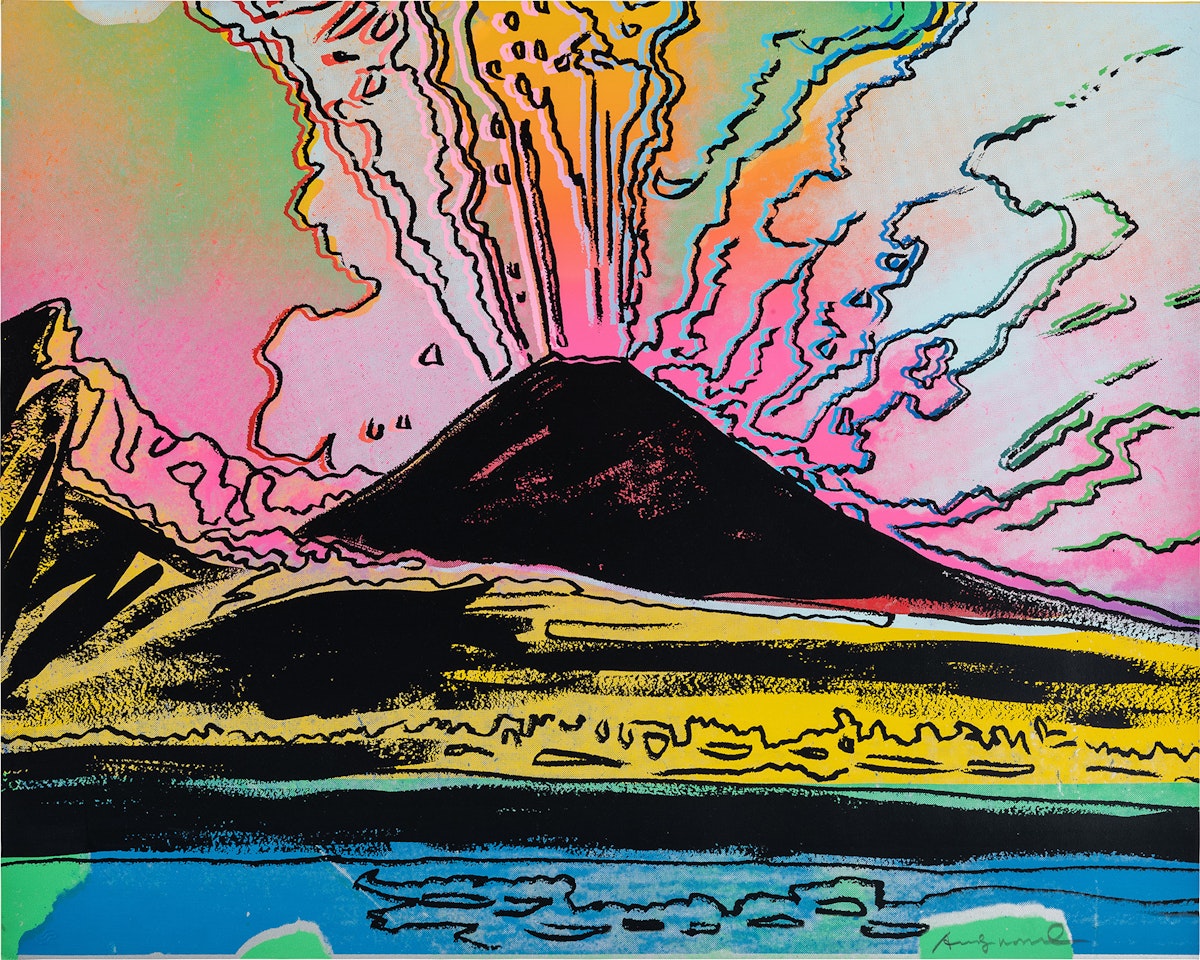 Vesuvius by Andy Warhol