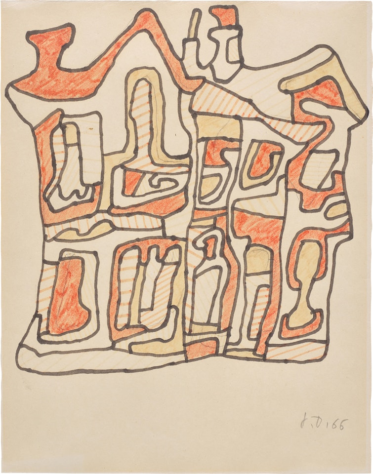 VILLA 6 by Jean Dubuffet