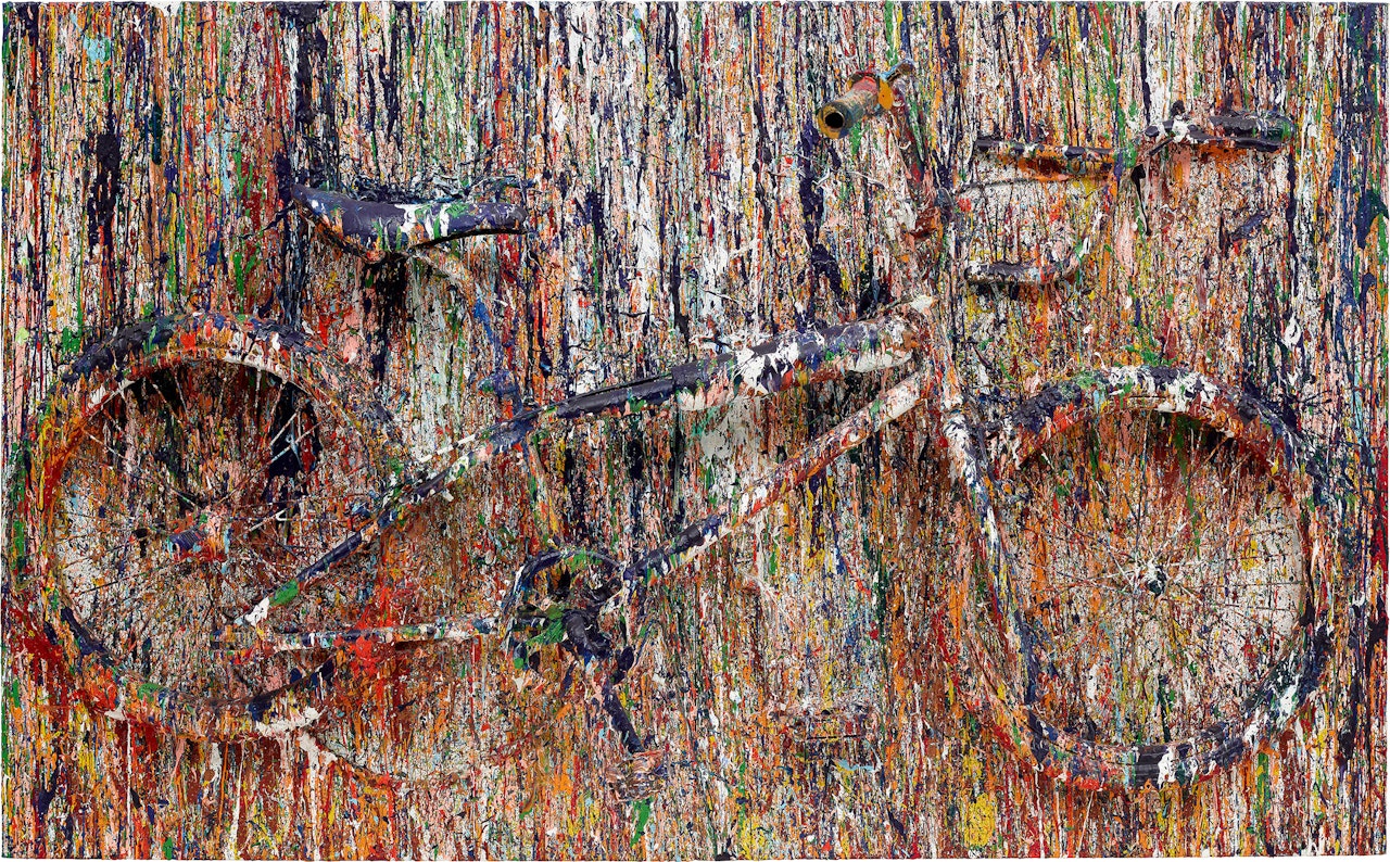 Untitled (Bicycle) by Arman