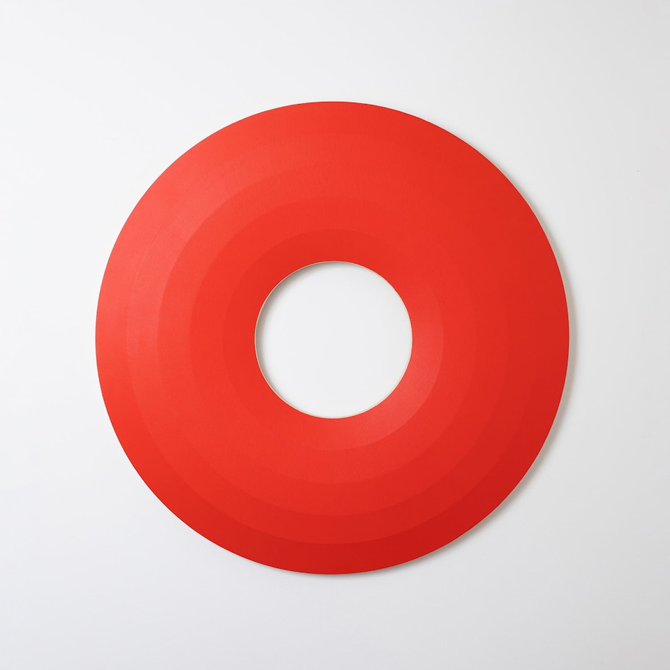 Untitled (O-Red) by Josh Sperling