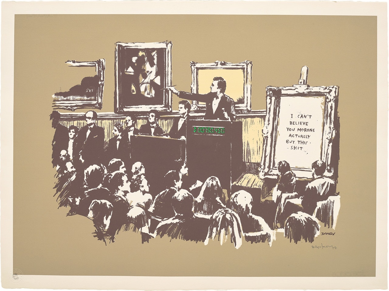 Morons by Banksy