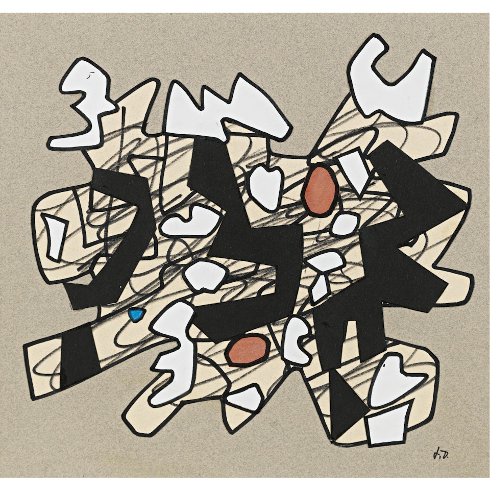 Episode by Jean Dubuffet