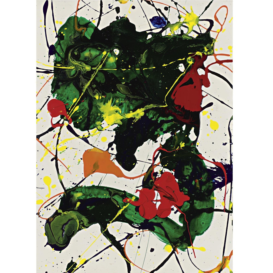 Untitled by Sam Francis