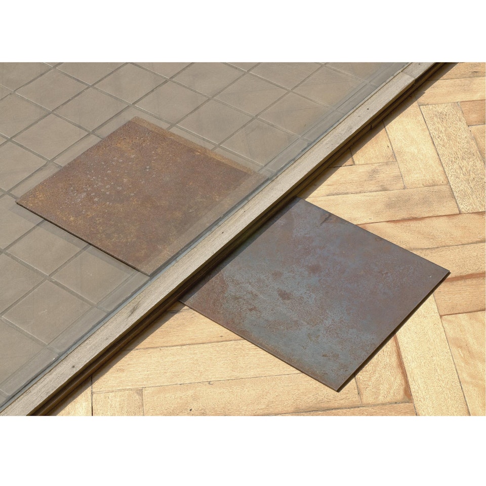 Steel Inside by Carl Andre