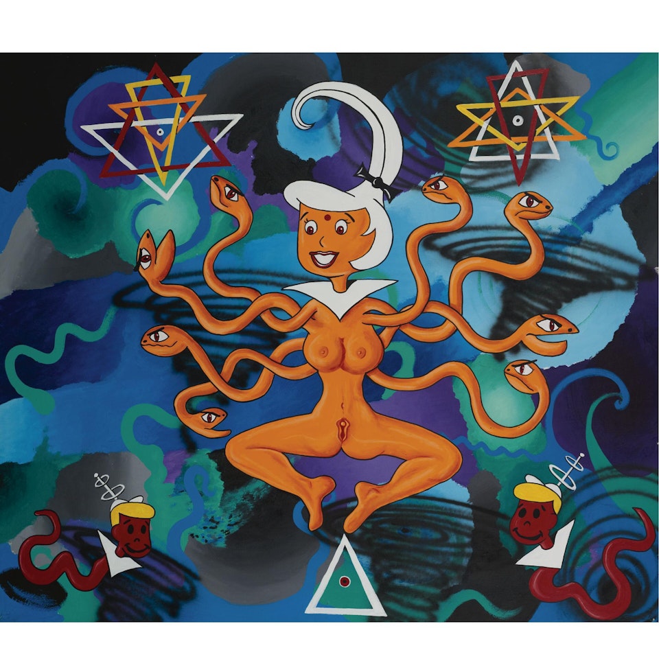Tantric Judy by Kenny Scharf