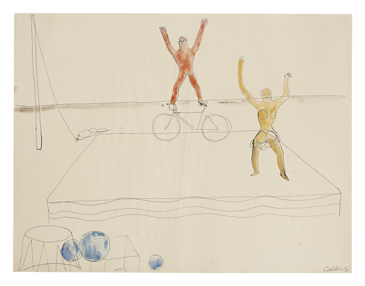 The Bicycle Act by Alexander Calder