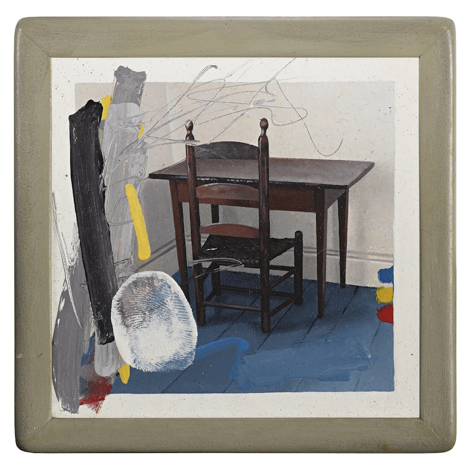 Table and Chair by Richard Pettibone