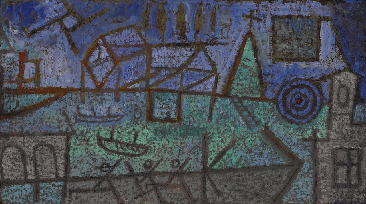 Kleiner See Hafen (Small Seaport) by Paul Klee