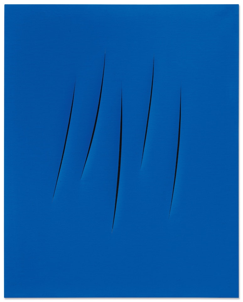 Concetto spaziale, Attese by Lucio Fontana