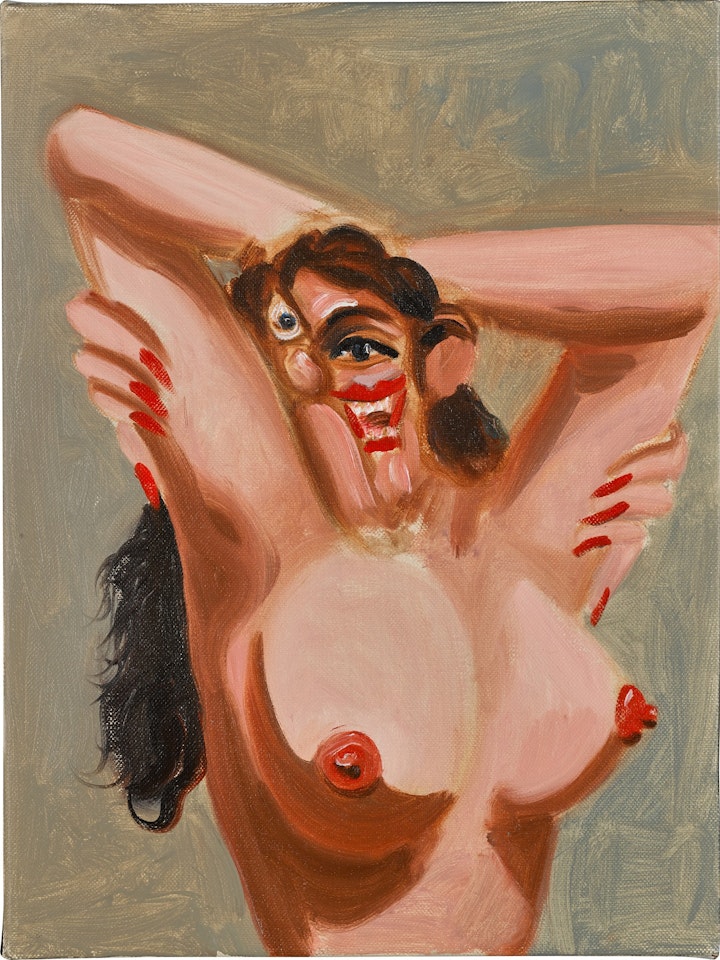 Female Portrait by George Condo