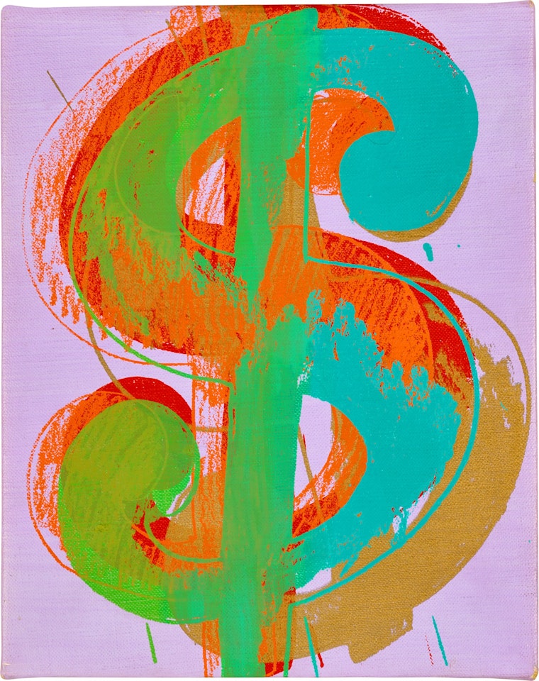 Dollar Sign by Andy Warhol