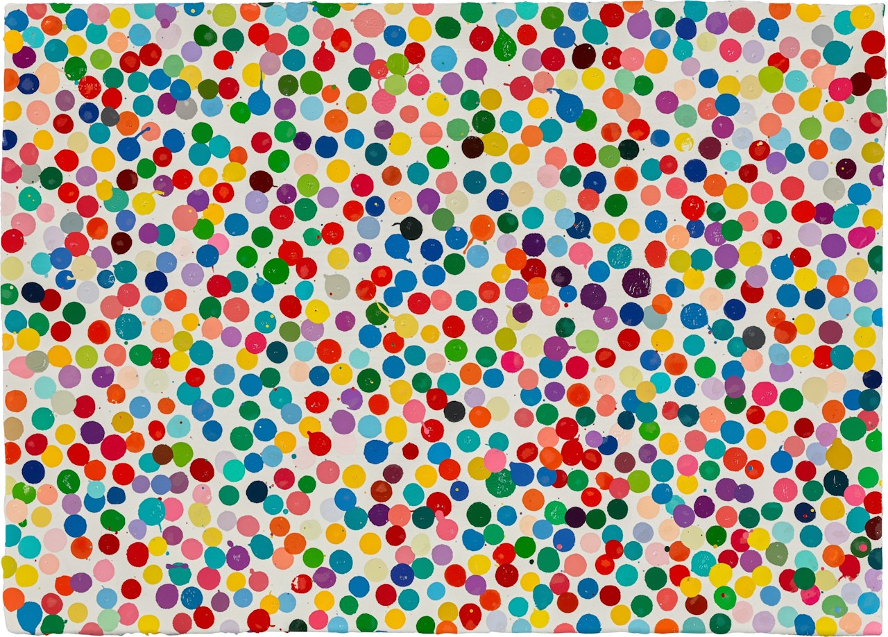 4554 Put Down the Dead, From The Currency by Damien Hirst