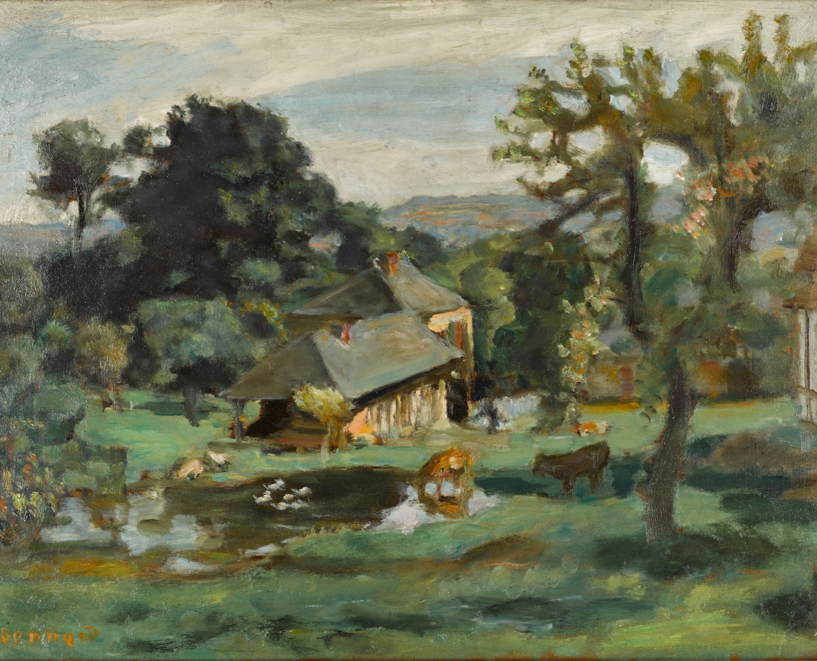 Paysage or La Ferme by Pierre Bonnard