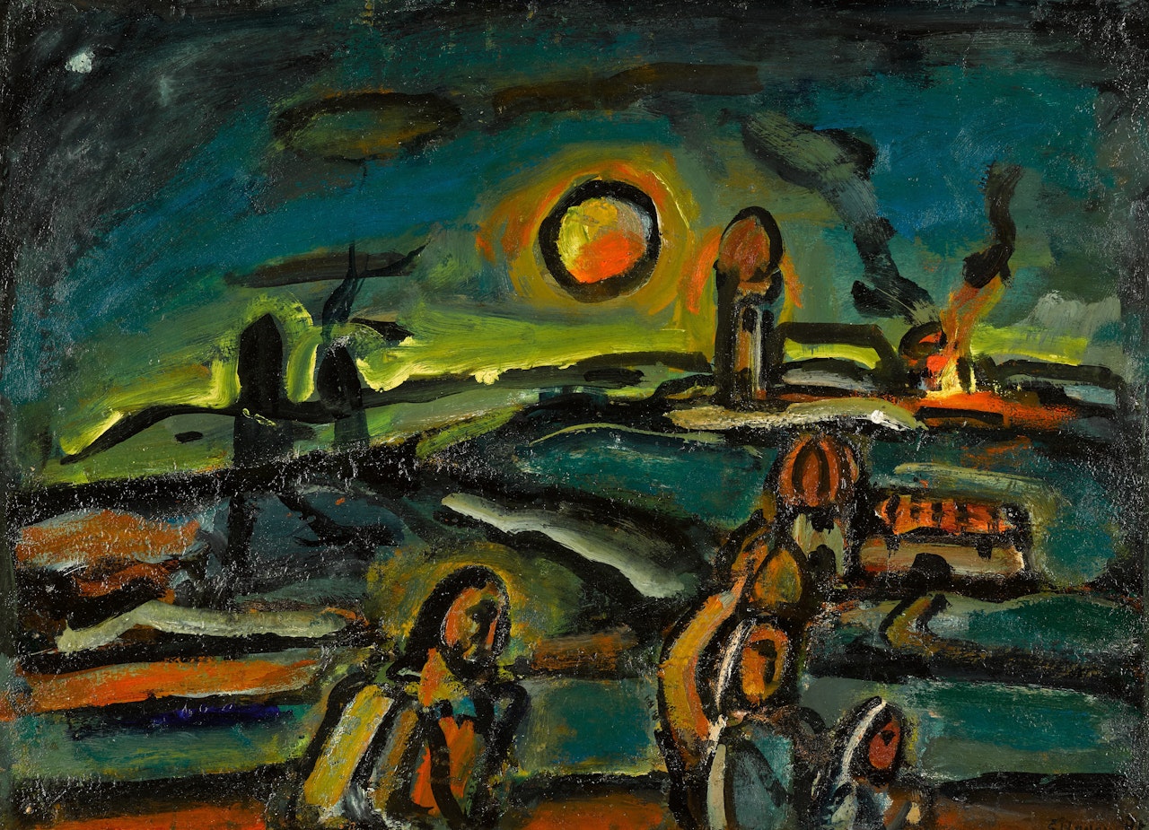 Paysage biblique by Georges Rouault