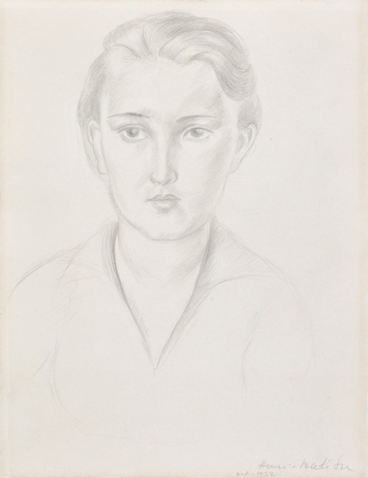 Tête de fille by Henri Matisse